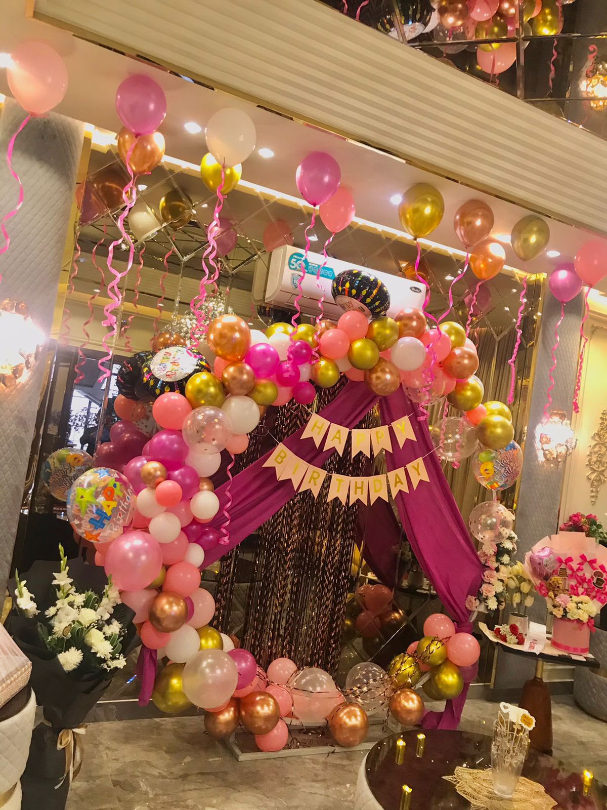 Birthday Balloon Decor